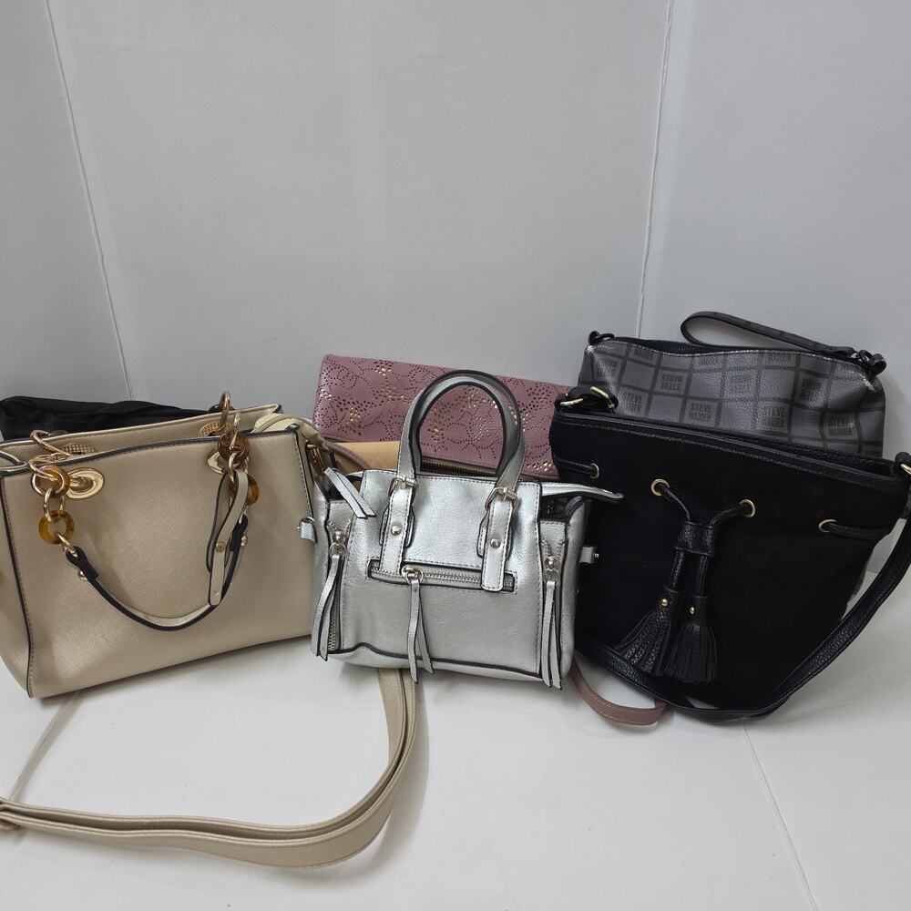 Lot of 7 Women's Handbags Crossbody Shoulder Purse Tote Crossbody Fanny Pack